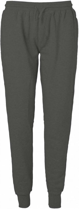 Neutral - Organic Cotton Sweatpants With Cuffs Unisex - Charcoal