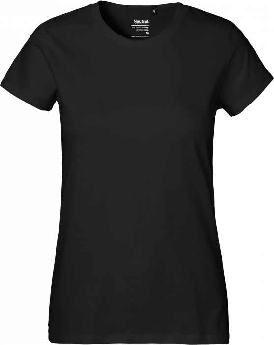 Neutral - Økologisk Bomulds T-Shirt Dame - Sort
