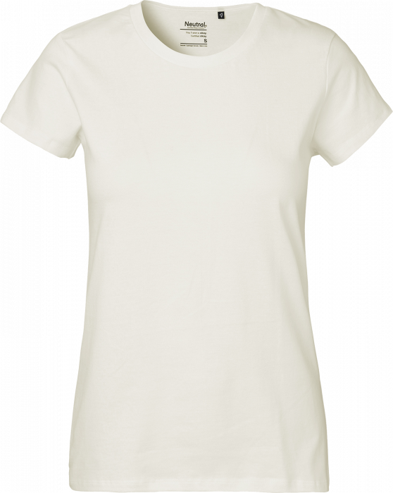 Neutral - Økologisk Bomulds T-Shirt Dame - Nature