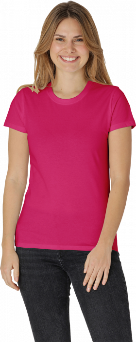 Neutral - &Oslash;kologisk Bomulds T-Shirt Dame - Pink