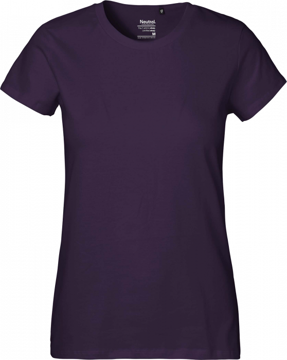 daytime guitar to uger Neutral Økologisk Bomulds T-Shirt Dame › Purple (O80001) › 24 Farver – Fair  Tee - Økologisk tøj og sportstøj