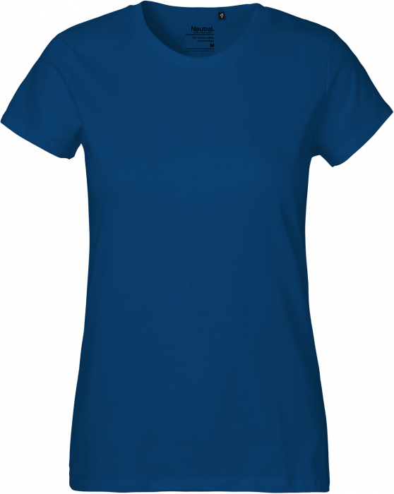 Lære udenad nederlag Milestone Neutral Økologisk Bomulds T-Shirt Dame › Royal (O80001) › 24 Farver › Tøj –  Fair Tee - Økologisk tøj og sportstøj
