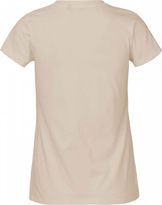 Neutral - &Oslash;kologisk Bomulds T-Shirt Dame - Sand