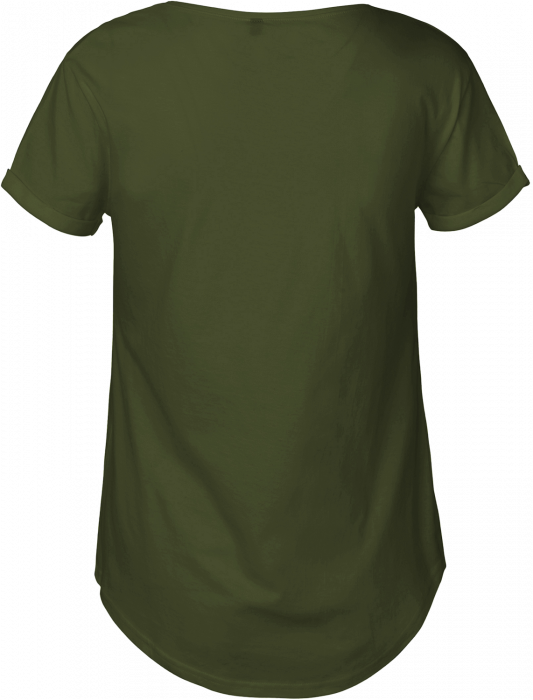 Neutral - Organic Roll Up Sleeve T-Shirt Women - Military