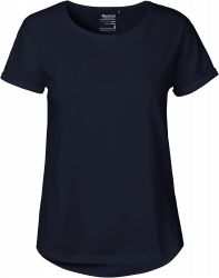 Organic ROLL UP SLEEVE T-SHIRT Women