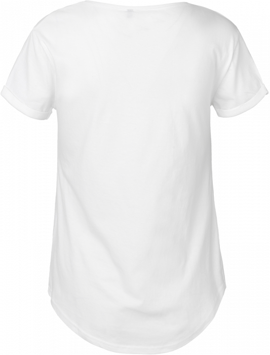 Neutral - Organic Roll Up Sleeve T-Shirt Women - White