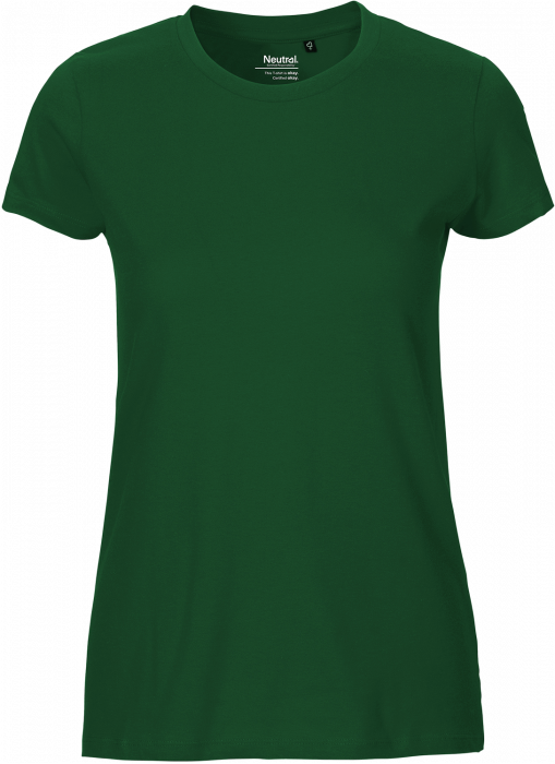 Neutral - Organic Fit T-Shirt Women - Bottle Green