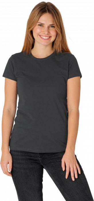Neutral - Perfomance T-Shirt Recycled Polyester Ladies - Charcoal
