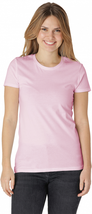 Neutral - Organic Fit T-Shirt Women - Light Pink