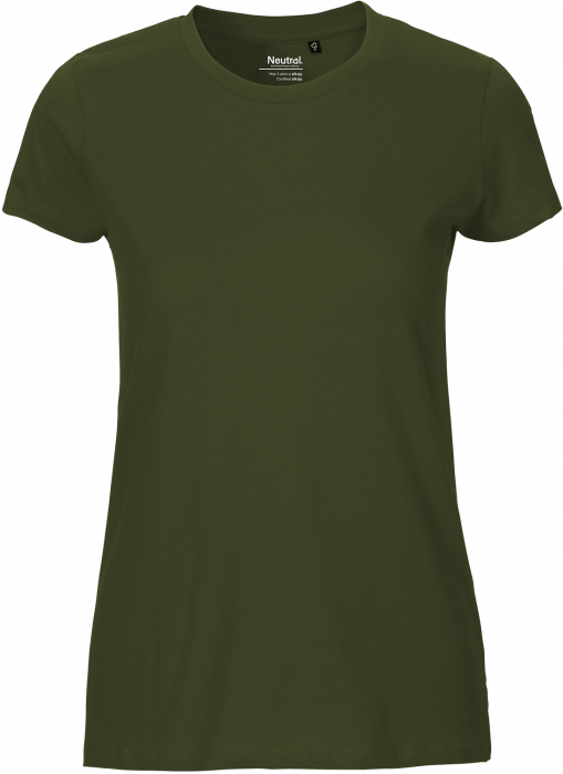 Neutral - Økologisk Fit T-Shirt Dame - Military
