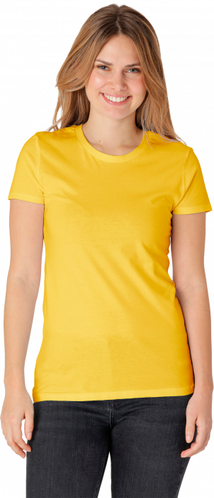 Neutral - Perfomance T-Shirt Recycled Polyester Ladies - Yellow