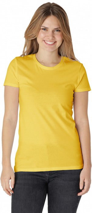 Neutral - &Oslash;kologisk Fit T-Shirt Dame - Yellow