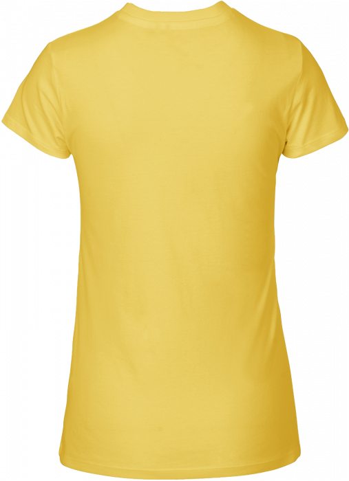 Neutral - &Oslash;kologisk Fit T-Shirt Dame - Yellow