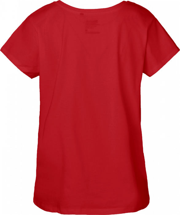 Neutral - Organic Cotton T-Shirt Loose Fit Female - Red