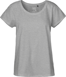 Organic cotton t-shirt loose fit female