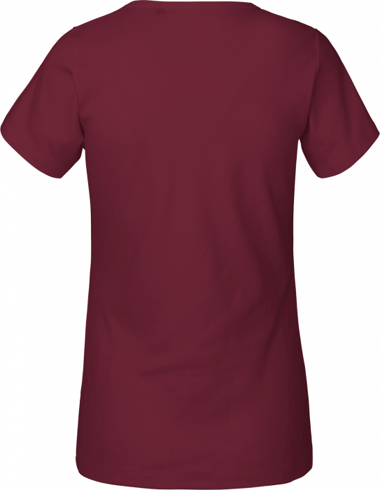 Neutral - Organic Cotton Interlock T-Shirt Female - Bordeaux