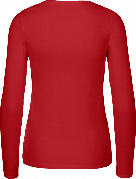 Neutral - Organic Long Sleeve T-Shirt Female - Red
