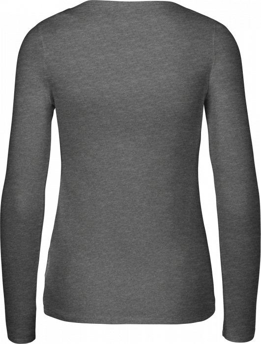 Neutral - Organic Long Sleeve T-Shirt Female - Dark Heather