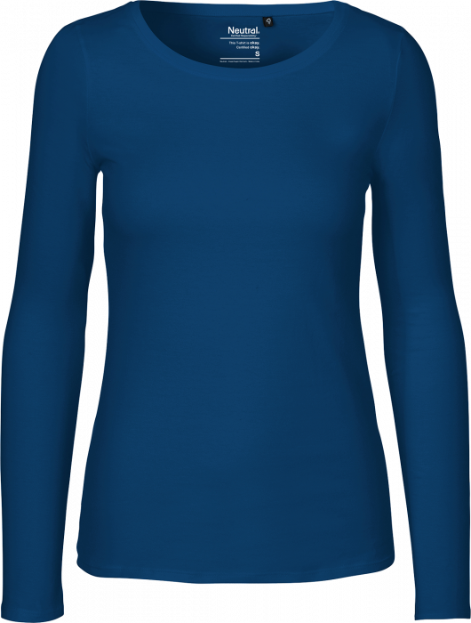 Neutral - Organic Long Sleeve T-Shirt Female - Royal