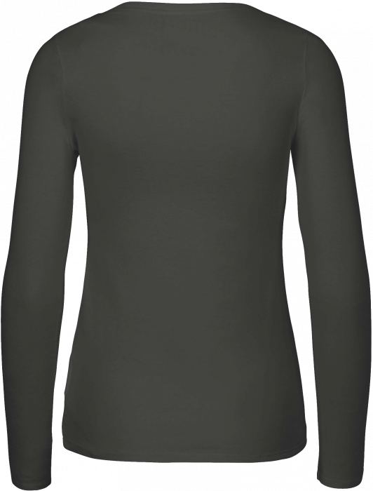 Neutral - Organic Long Sleeve T-Shirt Female - Charcoal