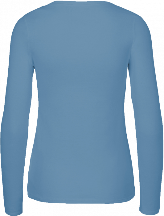 Neutral - Organic Long Sleeve T-Shirt Female - Dusty Indigo