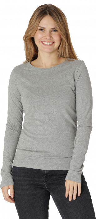 Neutral - Organic Long Sleeve T-Shirt Female - Sport Grey