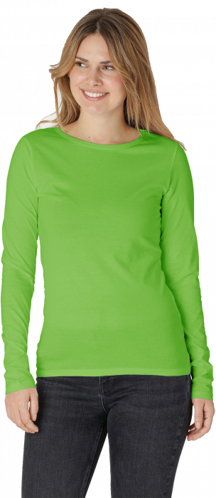 Neutral - Organic Long Sleeve T-Shirt Female - Lime