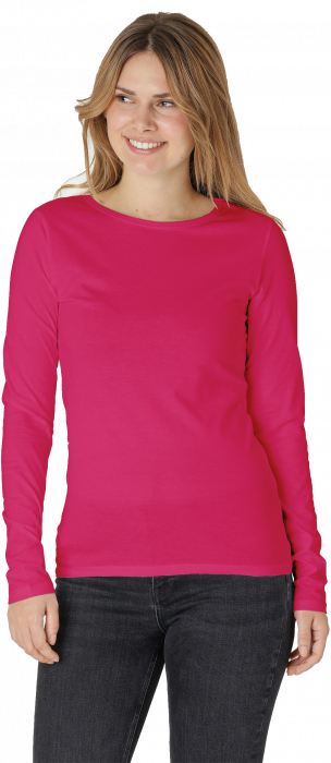 Neutral - Organic Long Sleeve T-Shirt Female - Pink