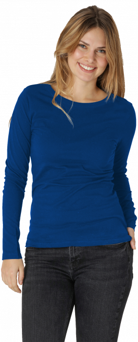 Neutral - Organic Long Sleeve T-Shirt Female - Royal