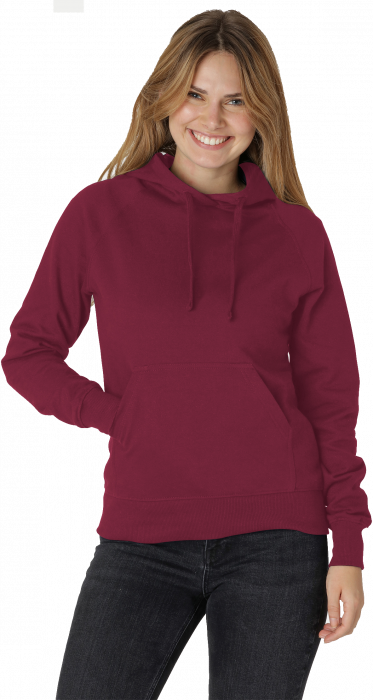 Neutral - Organic Cotton Hoodie Women - Bordeaux