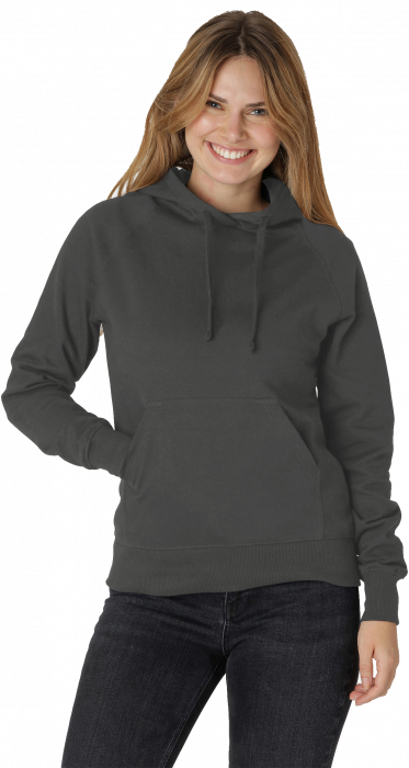 Neutral - Organic Cotton Hoodie Women - Charcoal