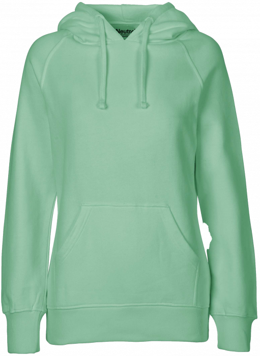 Neutral - Økologisk Bomuldshoodie Dame - Dusty Mint