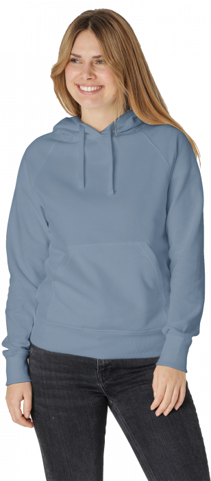 Neutral - Organic Cotton Hoodie Women - Dusty Indigo
