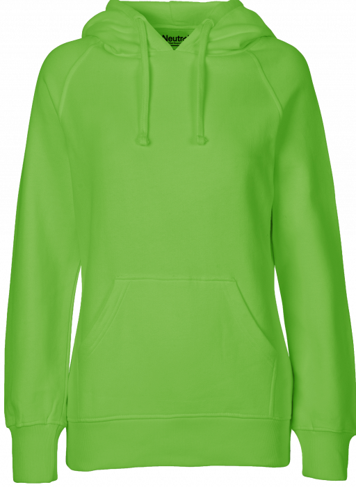 Neutral Økologisk Bomuldshoodie Dame › Lime (O83101) › 24 Farver › Hoodies & sweatshirts – Fair Tee - Økologisk tøj og