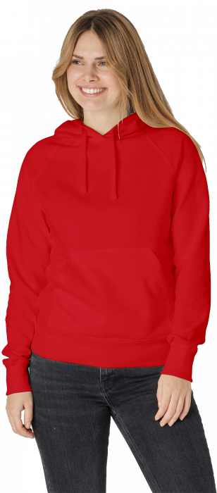 Neutral - Organic Cotton Hoodie Women - Red