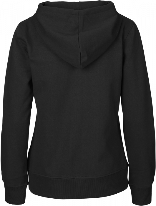 Neutral - Organic Cotton Hoodie With Full Zip Women - Black