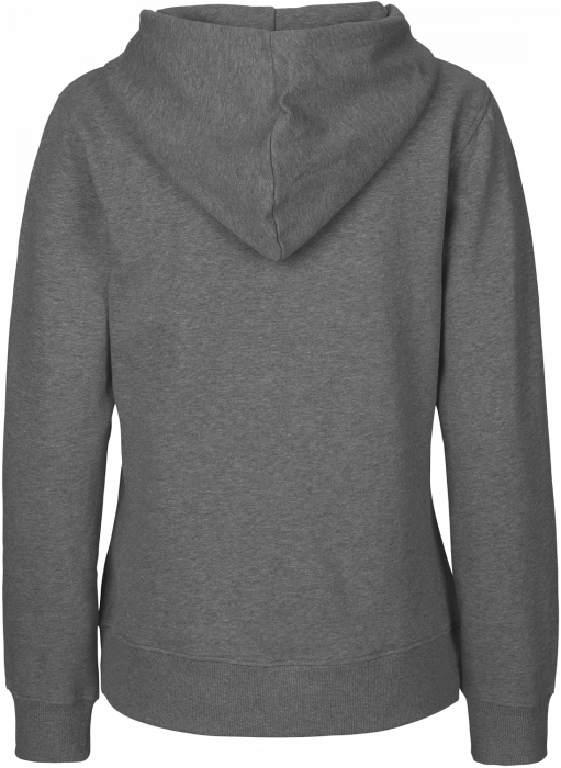 Neutral - Organic Cotton Hoodie With Full Zip Women - Dark Heather