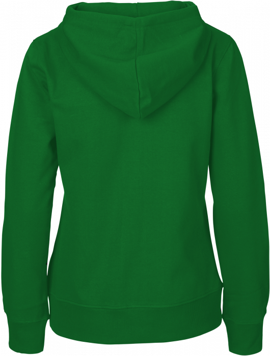 Neutral - Organic Cotton Hoodie With Full Zip Women - Green