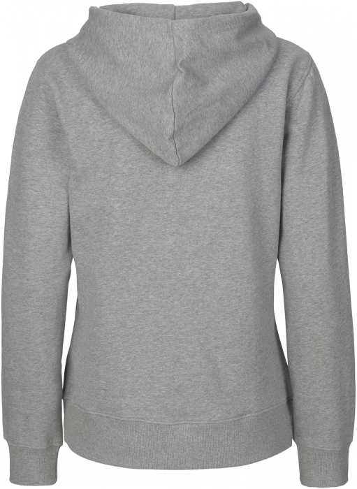 Neutral - Organic Cotton Hoodie With Full Zip Women - Sport Grey