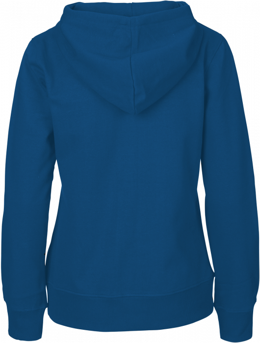 Neutral - Organic Cotton Hoodie With Full Zip Women - Royal