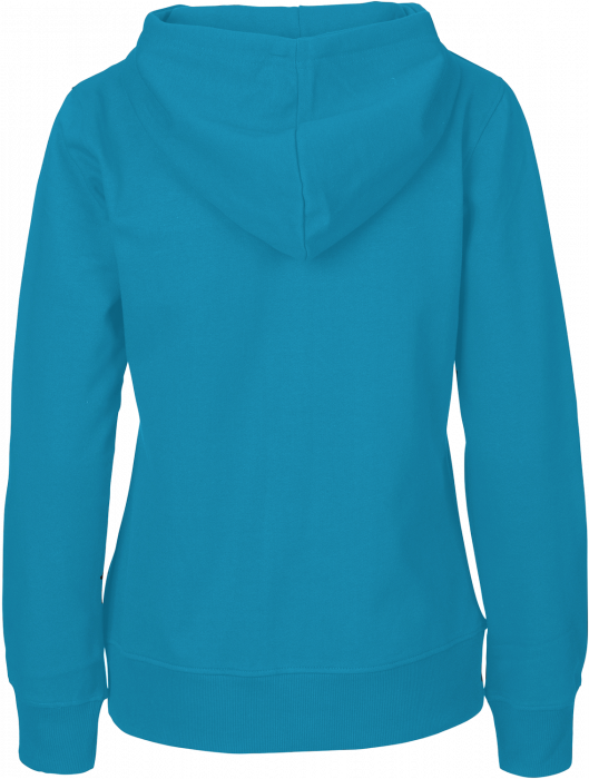 Neutral - Organic Cotton Hoodie With Full Zip Women - Sapphire