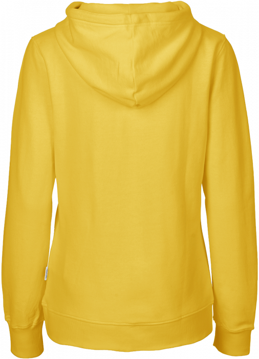 Neutral - Organic Cotton Hoodie With Full Zip Women - Yellow