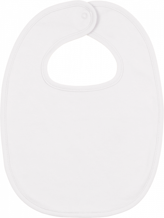 Stanley/Stella - Baby Bib - White