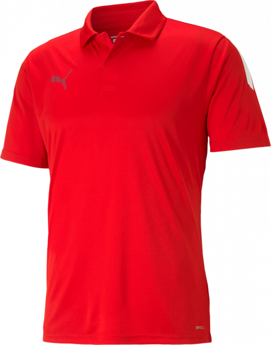 Puma - Teamliga Polo - Rouge