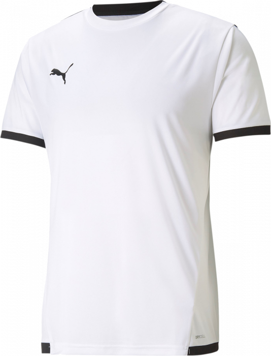 Puma - Teamliga Jersey - Weiß & schwarz