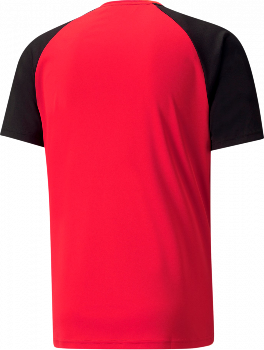 Puma - Team Jersey In Recycled Polyester - Rojo & negro