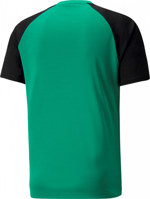 Puma - Team Jersey In Recycled Polyester - Green & zwart