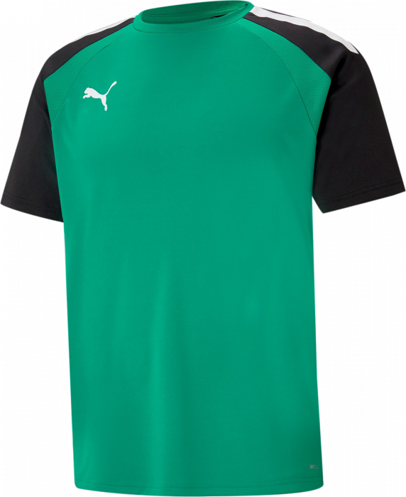 Puma - 's Recycled Polyester Team Jersey For Kid - Green & negro