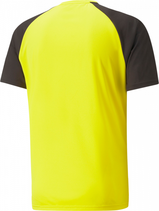 Puma - Team Jersey In Recycled Polyester - Geel & zwart
