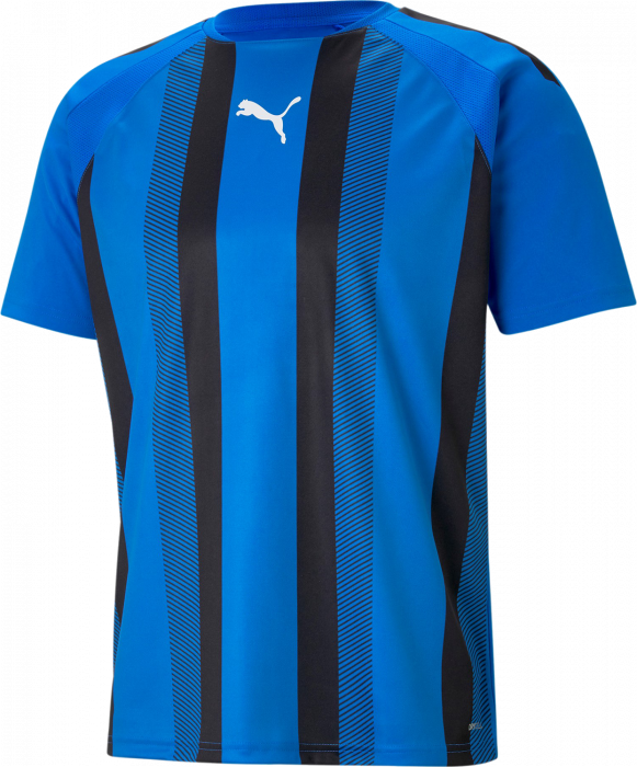 Puma - Striped Team Jersey From - Blå & svart